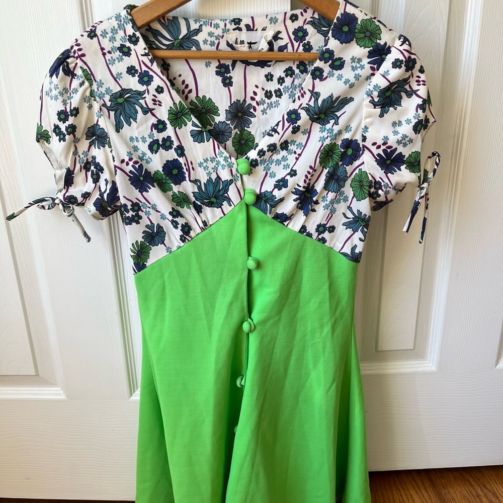 Groovy Vintage 70s Mini Dress